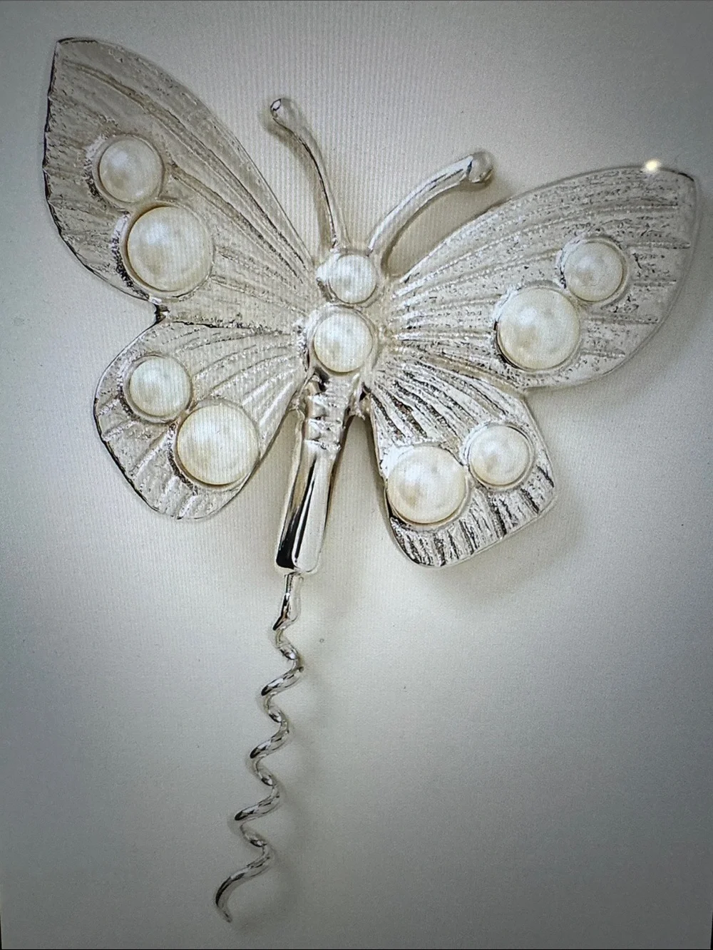 Anthropologie Butterfly Wine Screw